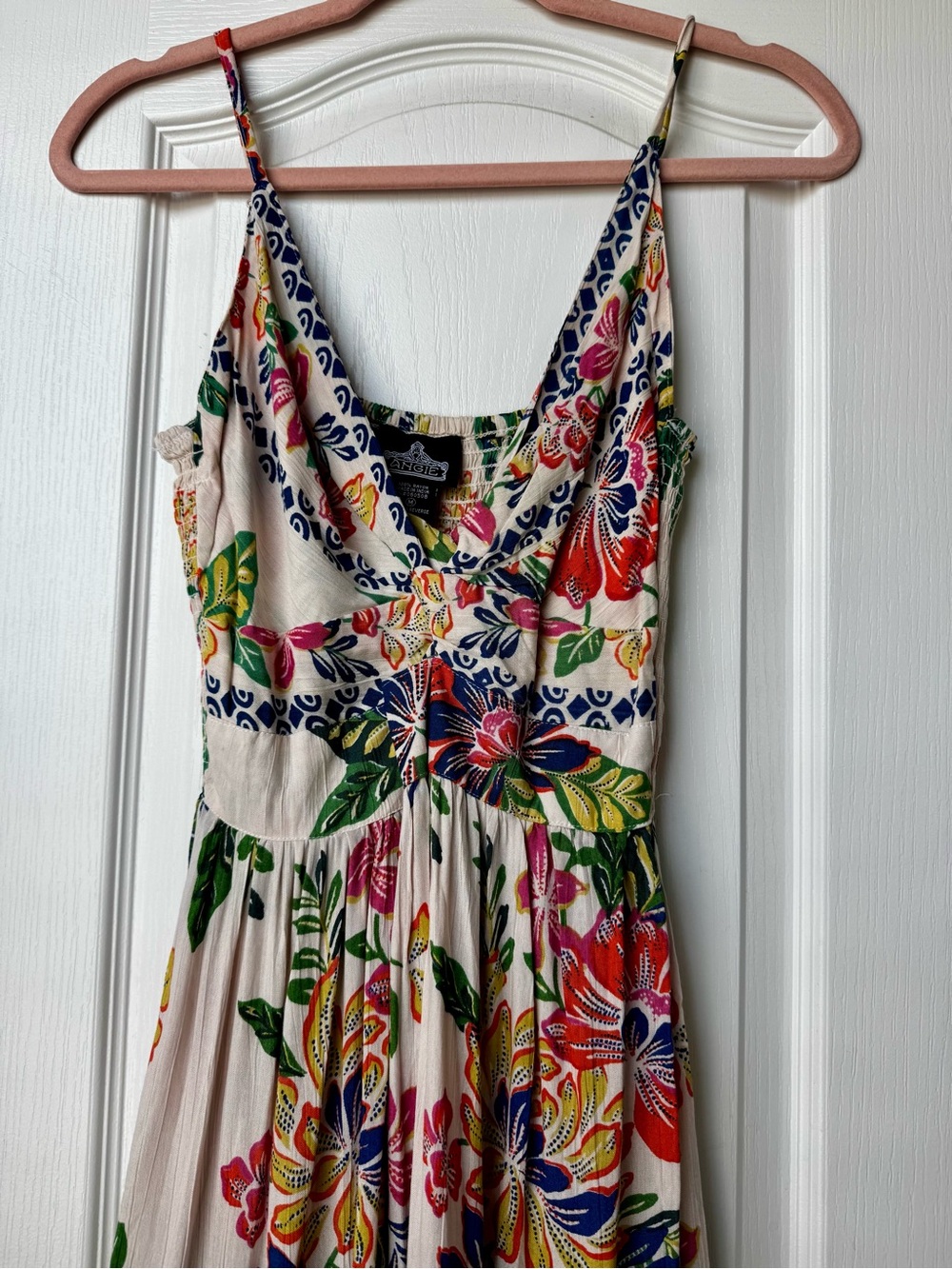 Angie Floral Maxi Dress | Size M | Worn Once | Vacation Ready 🌺 - Picture 2 of 6